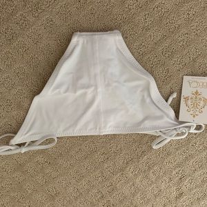 BECCA white bikini bottoms